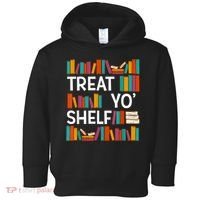 Funny Reading Book Lover Reader Librarian Nerdy Pun Toddler Hoodie thumb 0