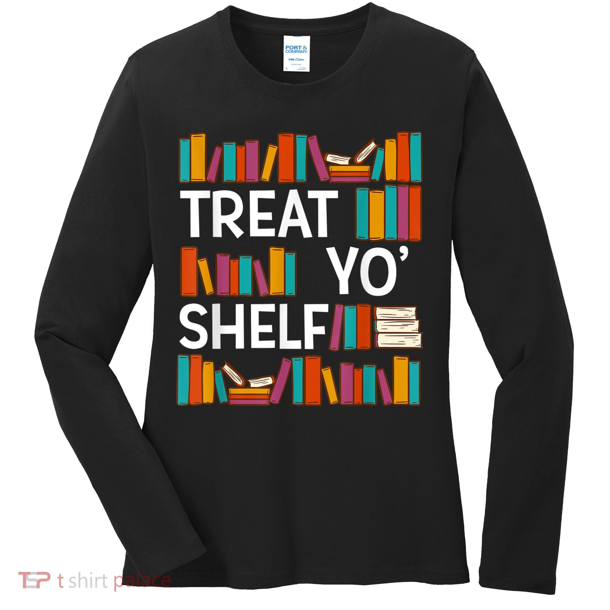 Funny Reading Book Lover Reader Librarian Nerdy Pun Women's Long Sleeve Shirt