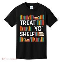 Funny Reading Book Lover Reader Librarian Nerdy Pun Kids T-Shirt thumb 0