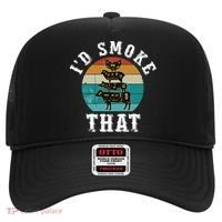Funny Retro Bbq Party Smoker Chef Dad Gift ID Smoke That Hat thumb 0