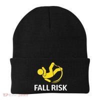 Fall Risk Balance Issues Funny Fall Risk Beanie thumb 0