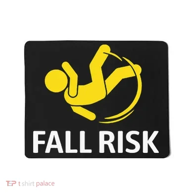 Fall Risk Balance Issues Funny Fall Risk Mousepad