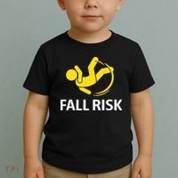 Fall Risk Balance Issues Funny Fall Risk Toddler T-Shirt thumb 2
