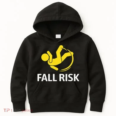 Fall Risk Balance Issues Funny Fall Risk Kids Hoodie