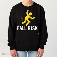 Fall Risk Balance Issues Funny Fall Risk Women's Sweatshirt thumb 0