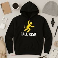 Fall Risk Balance Issues Funny Fall Risk Hoodie thumb 3