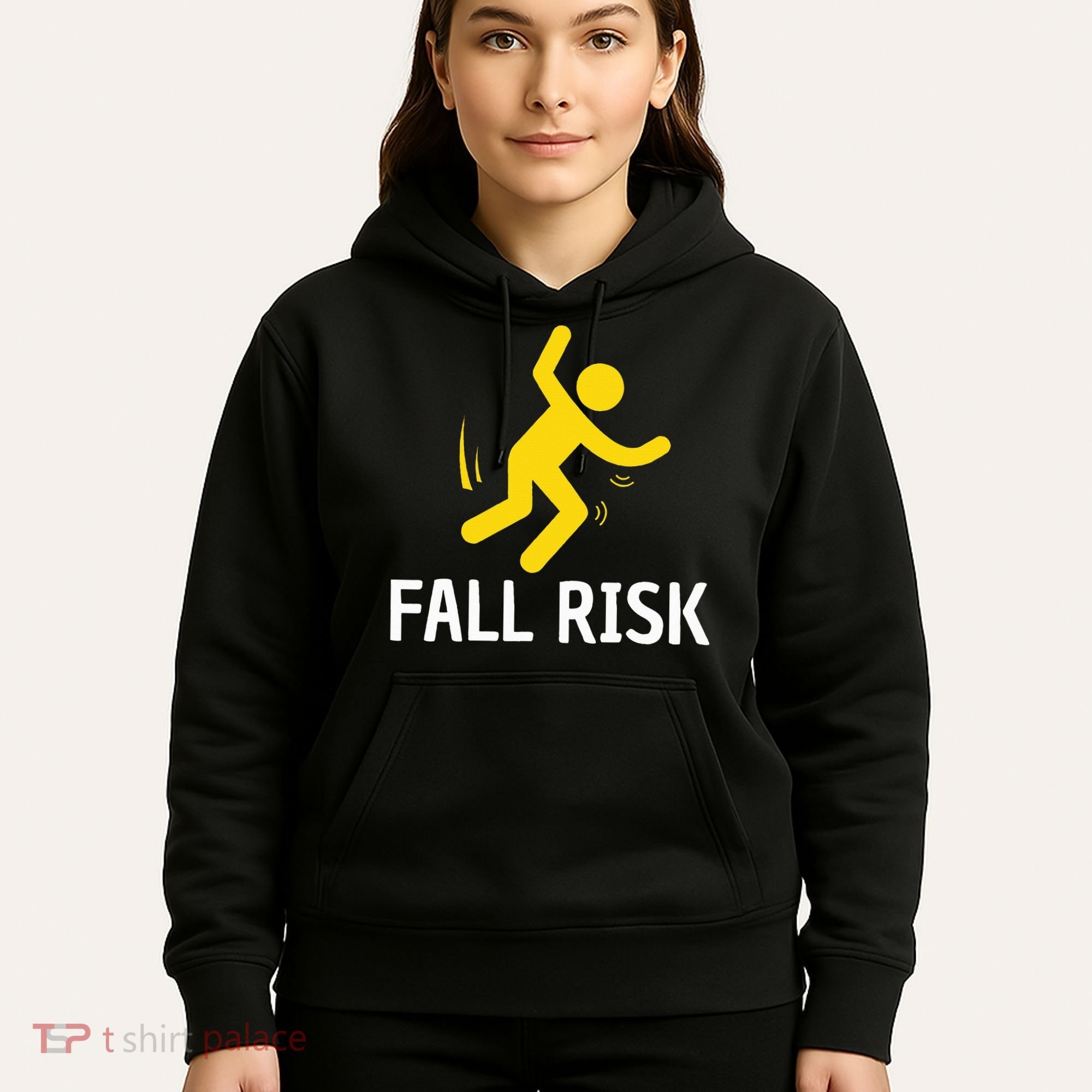 Fall Risk Balance Issues Funny Fall Risk Hoodie