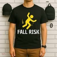 Fall Risk Balance Issues Funny Fall Risk T-Shirt thumb 6