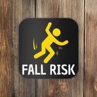 Fall Risk Balance Issues Funny Fall Risk Coaster thumb 0
