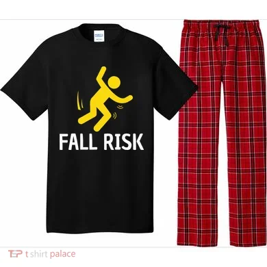 Fall Risk Balance Issues Funny Fall Risk Pajama Set