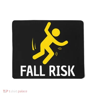 Fall Risk Balance Issues Funny Fall Risk Mousepad