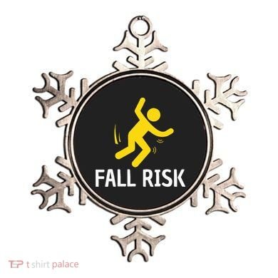 Fall Risk Balance Issues Funny Fall Risk Ornament