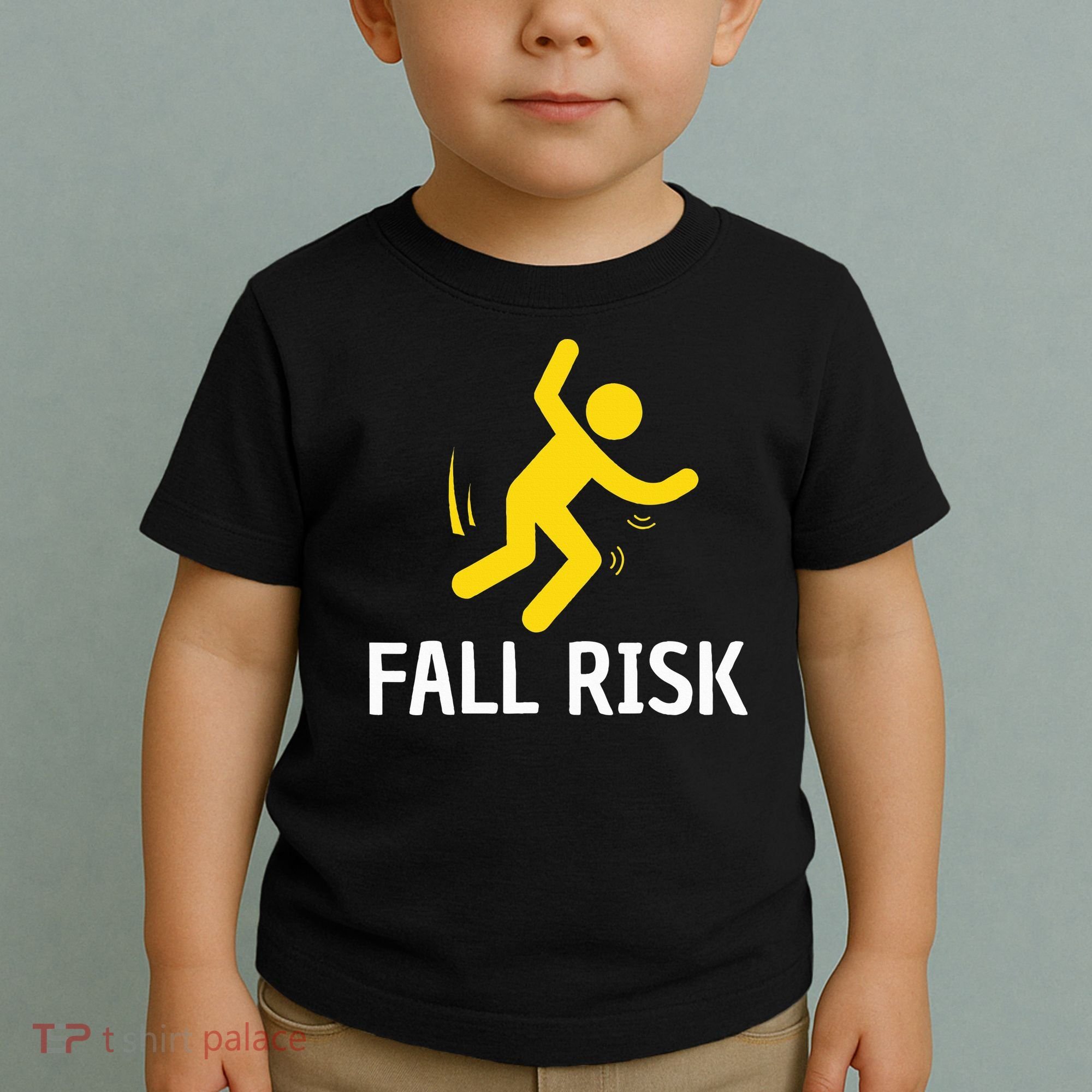 Fall Risk Balance Issues Funny Fall Risk Toddler T-Shirt