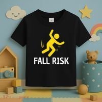 Fall Risk Balance Issues Funny Fall Risk Toddler T-Shirt thumb 3