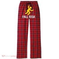 Fall Risk Balance Issues Funny Fall Risk Women's Flannel Plaid Pajama Pants thumb 0