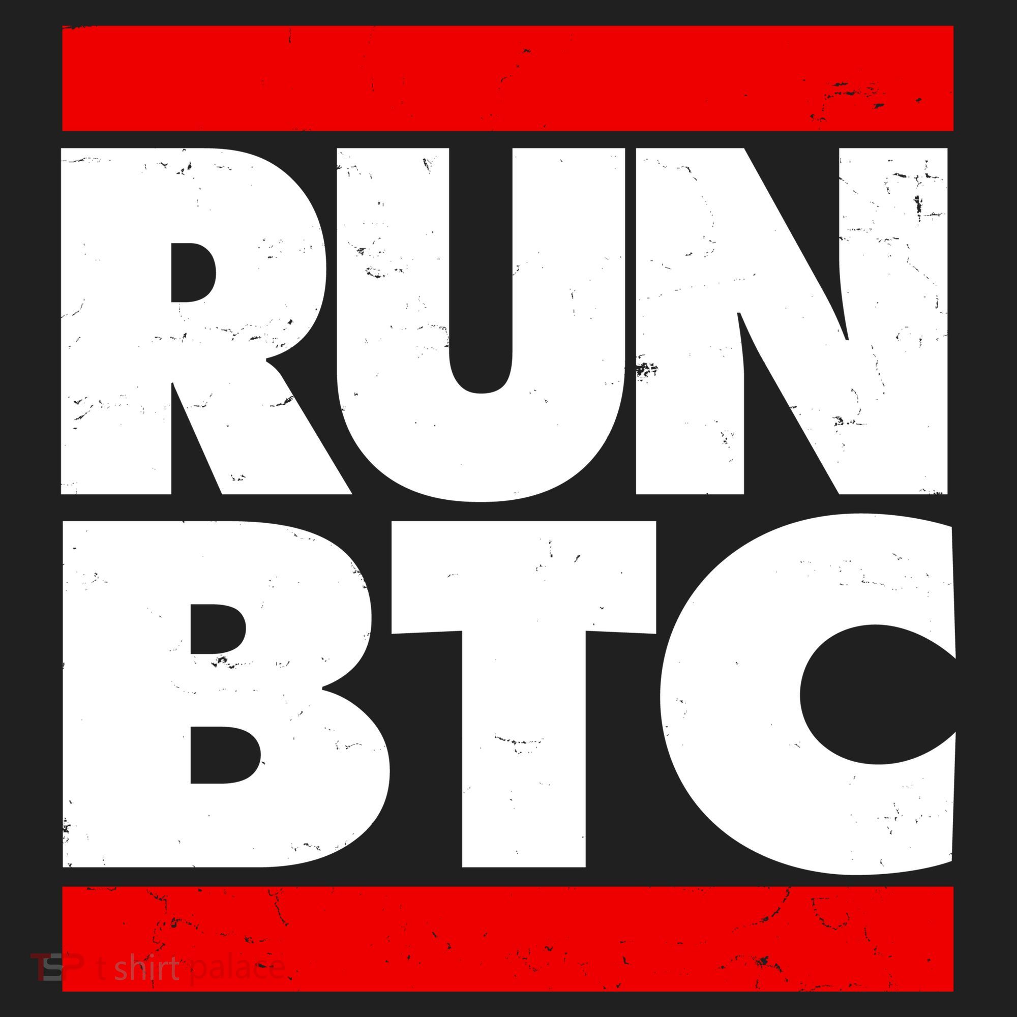 Funny Run BTC Bitcoin Logo Women's Sweatshirt