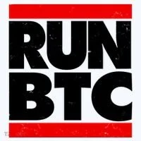 Funny Run BTC Bitcoin Logo Doggie Tank thumb 4