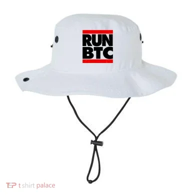 Funny Run BTC Bitcoin Logo Bucket Hat