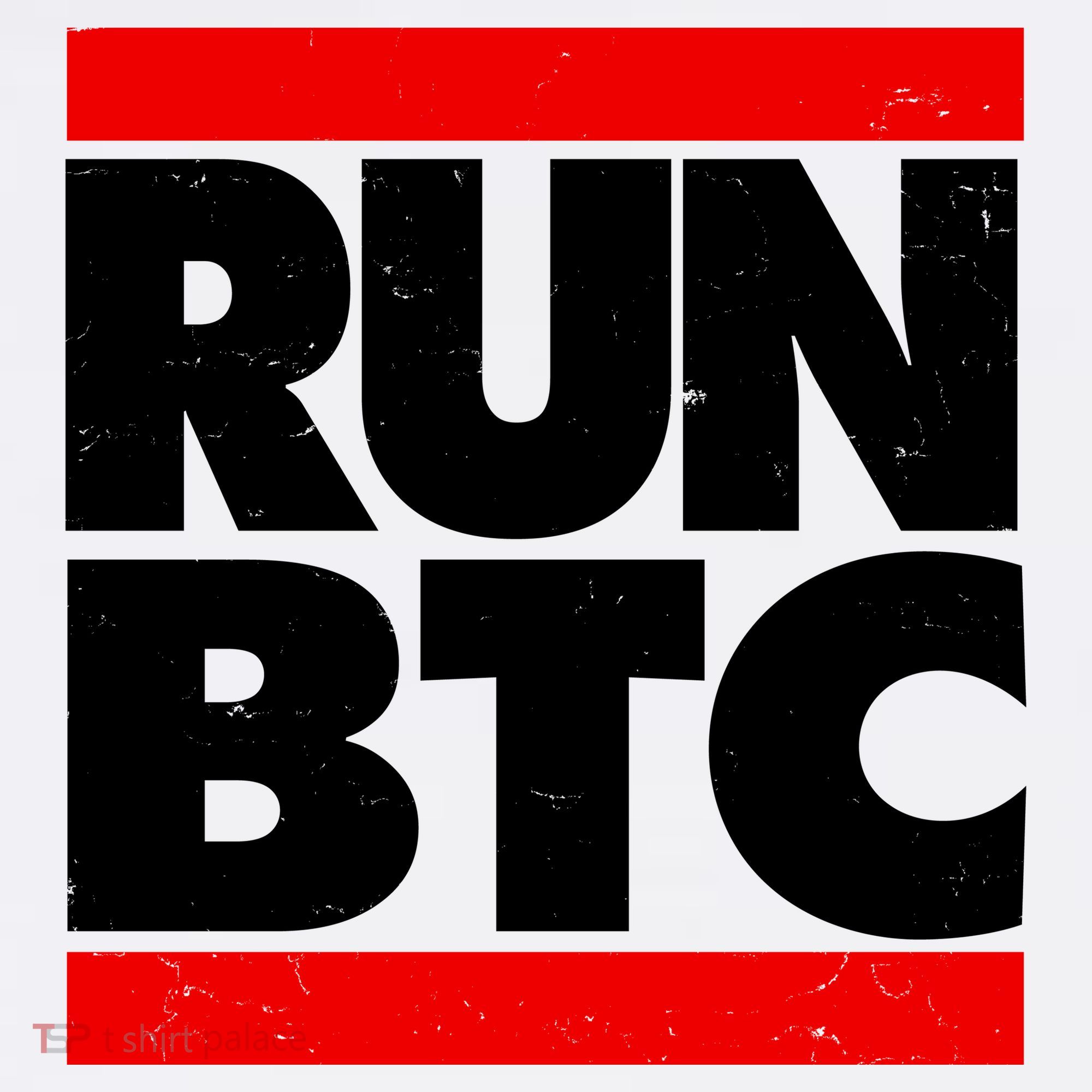 Funny Run BTC Bitcoin Logo Beanie
