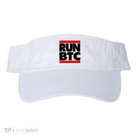 Funny Run BTC Bitcoin Logo Visor thumb 0