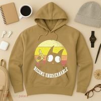 Funny Retro Black Cat Become Ungovernable Hoodie thumb 3