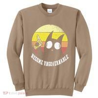 Funny Retro Black Cat Become Ungovernable Sweatshirt thumb 0