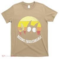 Funny Retro Black Cat Become Ungovernable T-Shirt thumb 0