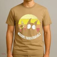 Funny Retro Black Cat Become Ungovernable T-Shirt thumb 3