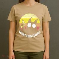 Funny Retro Black Cat Become Ungovernable T-Shirt thumb 4