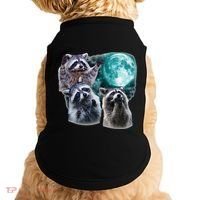 Funny Raccoon Boxer Trash Money We Gettin Rich Doggie Tank thumb 0