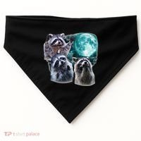 Funny Raccoon Boxer Trash Money We Gettin Rich USA-Made Doggie Bandana thumb 0