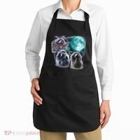 Funny Raccoon Boxer Trash Money We Gettin Rich Apron thumb 2