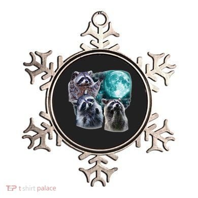 Funny Raccoon Boxer Trash Money We Gettin Rich Ornament