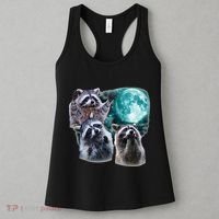Funny Raccoon Boxer Trash Money We Gettin Rich Women's Tank Top thumb 3