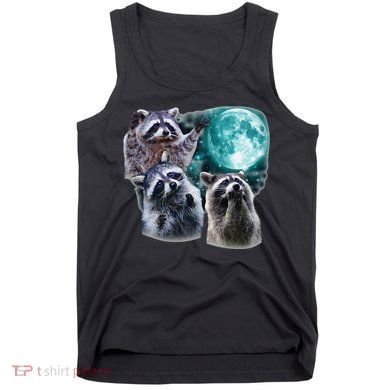 Funny Raccoon Boxer Trash Money We Gettin Rich Tank Top