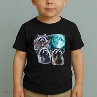 Funny Raccoon Boxer Trash Money We Gettin Rich Toddler T-Shirt thumb 2