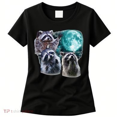 Funny Raccoon Boxer Trash Money We Gettin Rich Women's T-Shirt