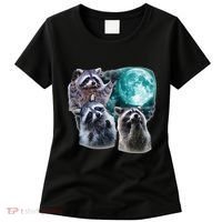 Funny Raccoon Boxer Trash Money We Gettin Rich Women's T-Shirt thumb 0