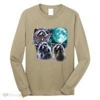 Funny Raccoon Boxer Trash Money We Gettin Rich Long Sleeve Shirt thumb 0
