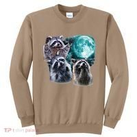 Funny Raccoon Boxer Trash Money We Gettin Rich Sweatshirt thumb 0