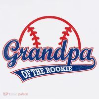 Funny Retro Baseball Grandpa Of The Rookie Sweatshirt thumb 3