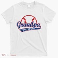 Funny Retro Baseball Grandpa Of The Rookie T-Shirt thumb 0