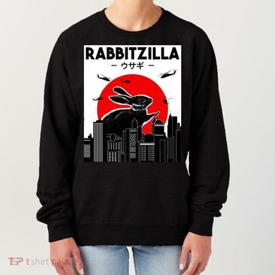 Funny Rabbit Bunny Rabbit RabbitZilla Women's Sweatshirt