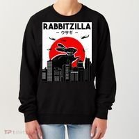 Funny Rabbit Bunny Rabbit RabbitZilla Women's Sweatshirt thumb 0