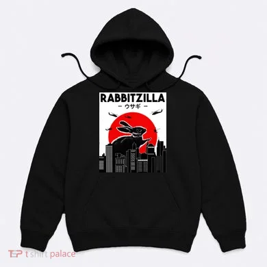 Funny Rabbit Bunny Rabbit RabbitZilla Hoodie