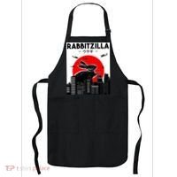 Funny Rabbit Bunny Rabbit RabbitZilla Apron thumb 0