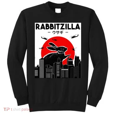 Funny Rabbit Bunny Rabbit RabbitZilla Sweatshirt