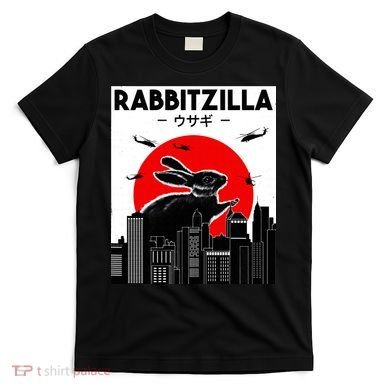 Funny Rabbit Bunny Rabbit RabbitZilla T-Shirt