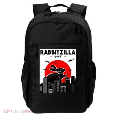 Funny Rabbit Bunny Rabbit RabbitZilla Backpack