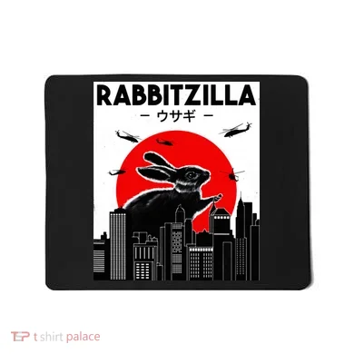 Funny Rabbit Bunny Rabbit RabbitZilla Mousepad